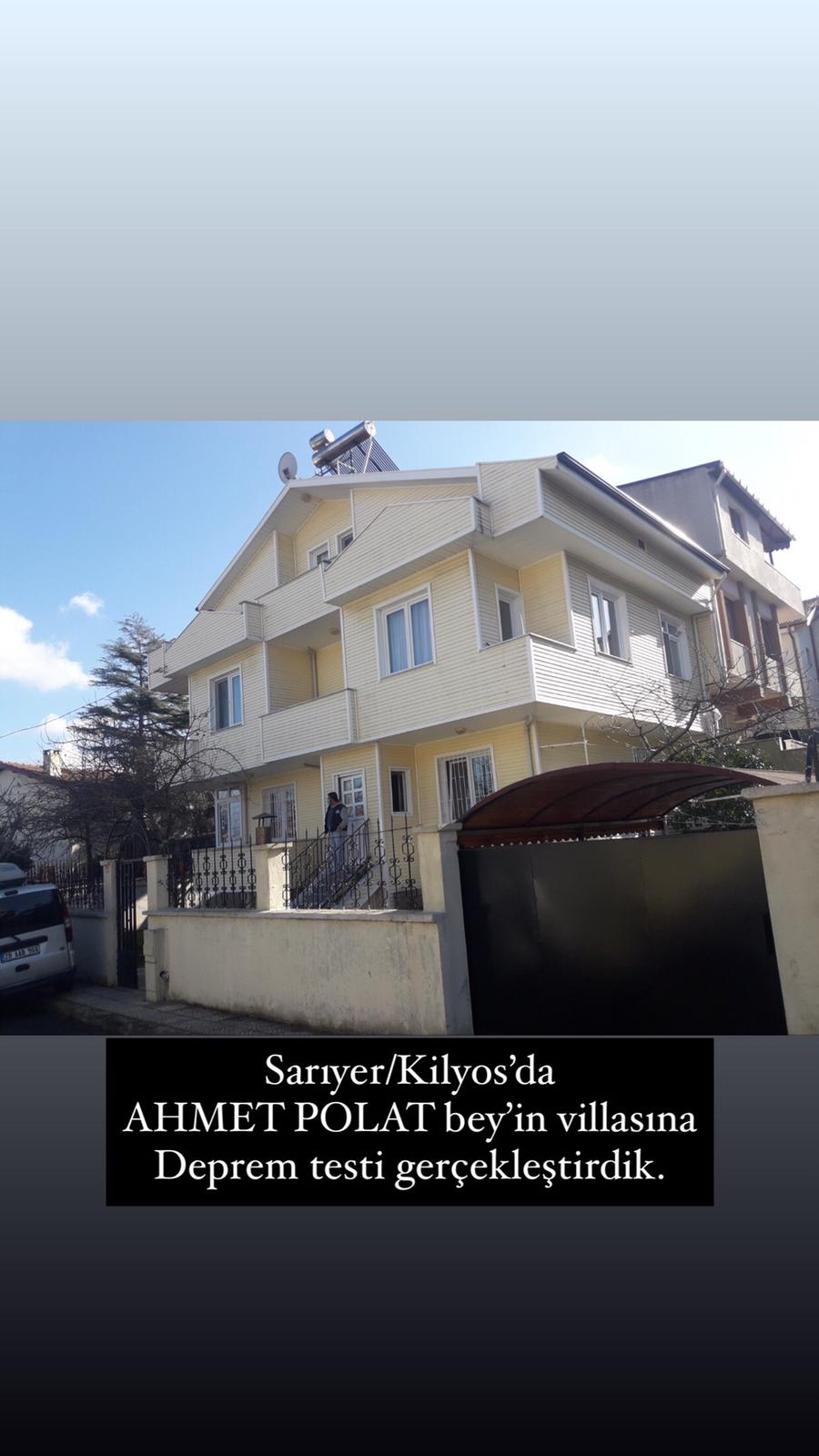 SARIYER VİLLA DEPREM ANALİZİ